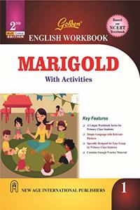 Golden English Workbook Marigold With Activities For Class - 1 (Based On Ncert Textbook)