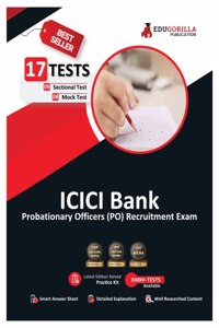 ICICI Bank PO Book 2023: Probationary Officers (English Edition) - 8 Mock Tests and 9 Sectional Tests (Solved Objective Questions) with Free Access To Online Tests