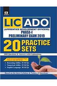 LIC - ADO (Apprentice Development Officers) Phase - 1 Preliminary Exam 2019 - 20 Practice Sets