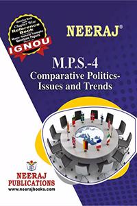 Neeraj Publication IGNOU MPS-4 - Comparative Politics (English Medium) [Paperback] Publication IGNOU Help Book with Solved Previous Years Question Papers and Important Exam Notes neerajignoubooks.com