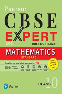 CBSE Expert 2021| Mathematics Question Bank for Class 10 | First Edition | By Pearson