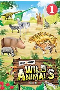 Wild Animals-1 (Make & Know Series)