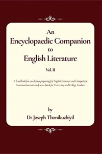 An Encyclopaedic Companion to English Literature Vol. II: Vol. II