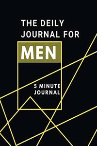 Daily Journal For Men 5 Minutes Journal