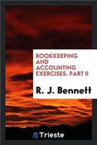 Bookkeeping and Accounting Exercises. Part II