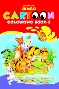 Jumbo Cartoon Colouring Book - 3