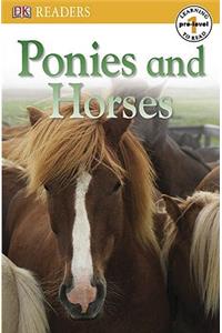 DK Readers L0: Ponies and Horses