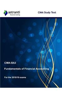 Cima Ba3 Fundamentals of Financial Accounting Study Text