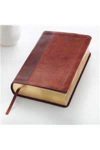 KJV Giant Print Lux-Leather 2-Tone Brown