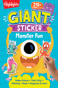 Giant Sticker Monster Fun