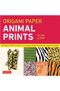 Origami Paper - Animal Prints - 8 1/4