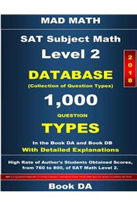 2018 SAT Subject Math Level 2 Book DA