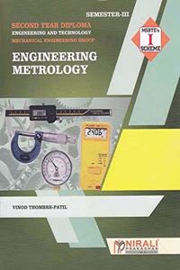 Engineering Metrology - For Diploma in Mechanical Engineering - As per MSBTE's 'I' Scheme Syllabus - Second Year (SY) Semester 3 (III)