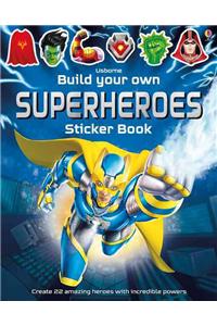 Build Your Own Superheroes Sticker Book