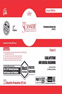 Model Scanner CSEET Paper - 2, Legal Aptitude and Logical Reasoning