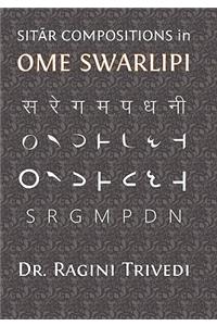 Sitar Compositions in Ome Swarlipi