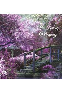 In Loving Memory Funeral Guest Book, Memorial Guest Book, Condolence Book, Remembrance Book for Funerals or Wake, Memorial Service Guest Book