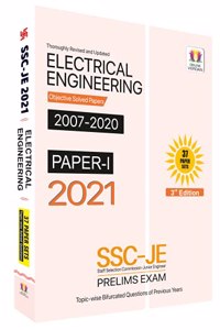 SSC JE Electrical Engineering 2021 (Prelims) 2007- 2020: Topic wise Previous Years Solved Question Papers