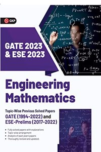 GATE & ESE Prelim 2023 Engineering Mathematics - Topic-wise Previous Solved Papers