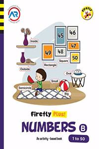 Firefly Numbers - B (1 to 50) Activity Book for Pre-school