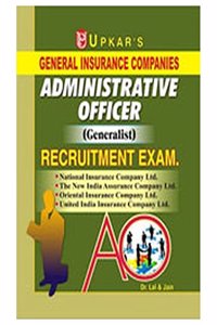 General Insurance Companies Administrative Officer (Generalist) Recruitment Exam. (Code 1674)