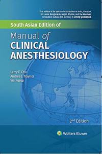 Manual of Clinical Anesthesiology, 2nd edition