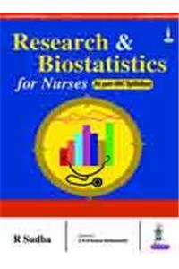 Research & Biostatistics for Nurses As per INC Syllabus (1/e 2017)