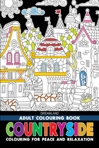 Countryside- Colouring Book for Adults