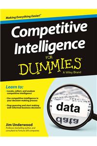 Competitive Intelligence For Dummies