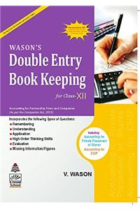 Double Entry Book Keeping Financial Accounting Class 12