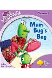 Oxford Reading Tree Songbirds Phonics: Level 1+: Mum Bug's Bag