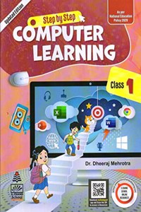 S chand Step By Step Computer Learning Class 1 (Edition 2022)