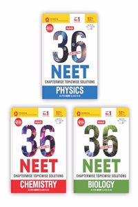 MTG 36 Years NEET Previous Year Solved Question Papers with NEET PYQ Chapterwise Topicwise Solutions - Physics, Chemistry & Biology For NEET Exam 2024 As Per NMC NEET Rationalised Syllabus | Get Free access of Smart Book