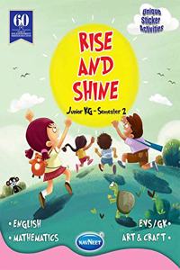 Navneet Rise and Shine Semester Books : JR.KG. Semester 2 |English| Pre School Book|