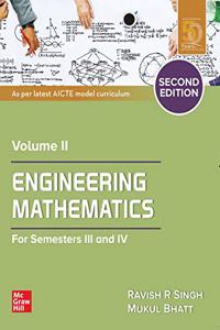 Engineering Mathematics Volume II : For Semester III and IV | Second Edition