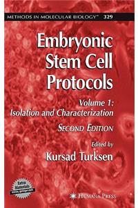 Embryonic Stem Cell Protocols