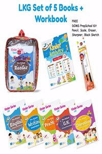 LKG books for kids CBSE 244 pages + LKG Activity Worksheets 120 pages (Alphabets, Writing, Maths, GK or EVS, Colouring + Worksheets) 4-6 Years + Free BEN10 School Bag