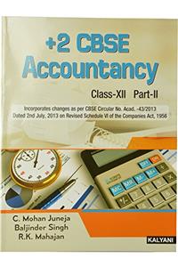 Plus Two CBSE Accountancy Part-II