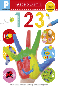 123 Pre-K Workbook: Scholastic Early Learners (Skills Workbook)