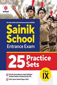 25 Practice Sets Sainik School Entrance Exam Class 9