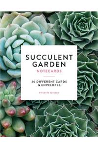 Succulent Garden Notecards (Photography Notecards, Cards for Plant Lovers, Gift for Gardeners)