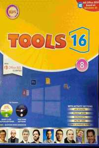 Kips Tools 16 Based on Windows 10 with MS Office 2016 for Class 8