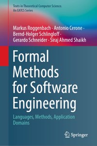 Formal Methods for Software Engineering: Languages, Methods, Application Domains