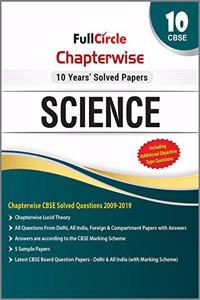 Chapterwise 10 Years Solved Papers Science Class 10 Cbse (March 2020 Exam)