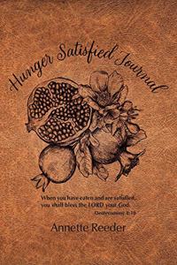 Hunger Satisfied Journal