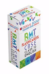 Oswaal CBSE RMT Flashcards Class 10 English (For 2021 Exam)