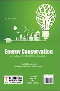 Energy Conservation for GTU University (VI- Electrical /Prof. Elec.-I - 3160916)