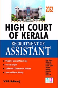 SURA'S High Court of Kerala Recruitment of Assistant Exam Book - Latest Edition 2022