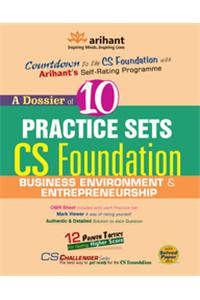 A Dossier Of 10 Practice Sets Cs Foundation Business Environment & Entrepreneurship
