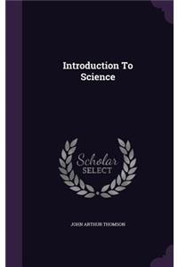 Introduction To Science